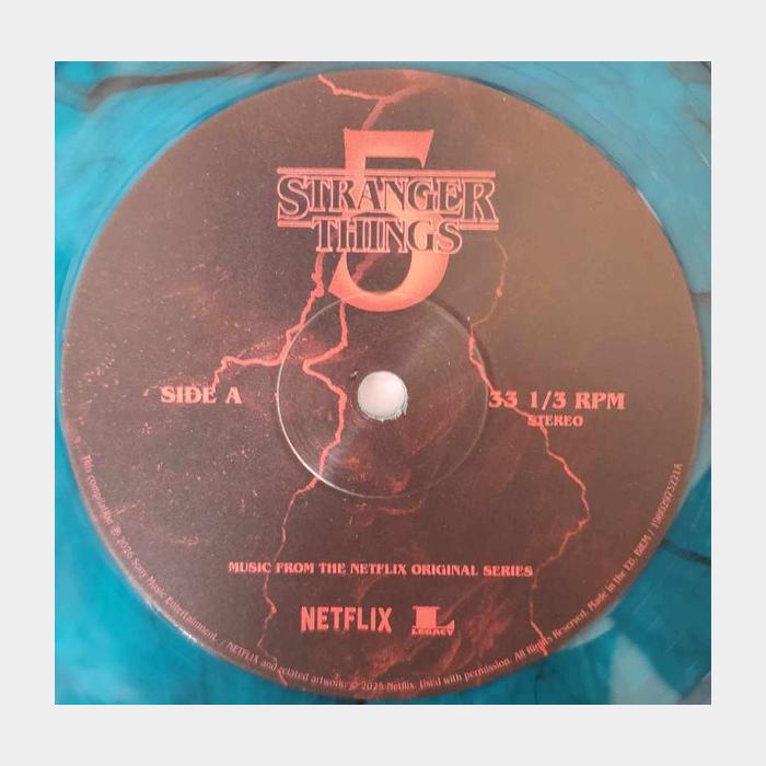 OST - Stranger Things 5 (Очень Странные Дела) (sealed, 180g, Blue LP)